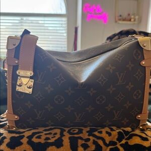 Monogram Brown Shoulder Bag